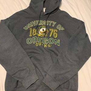 cute grey oregon ducks hoodie